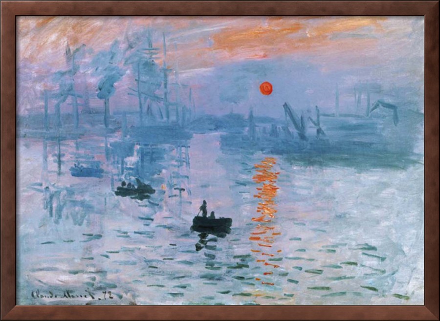 Impression Soleil Levant-Claude Monet Painting